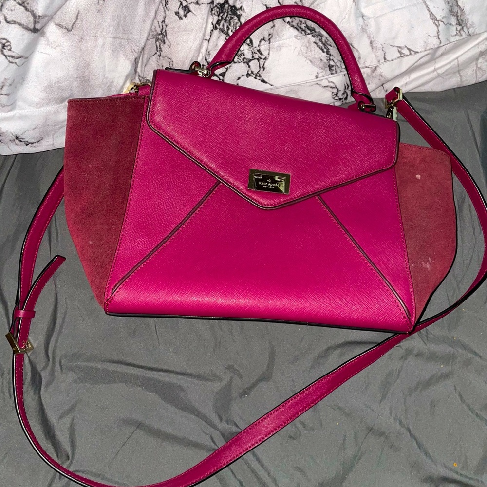 Kate Spade Burgundy Crossbody Bag